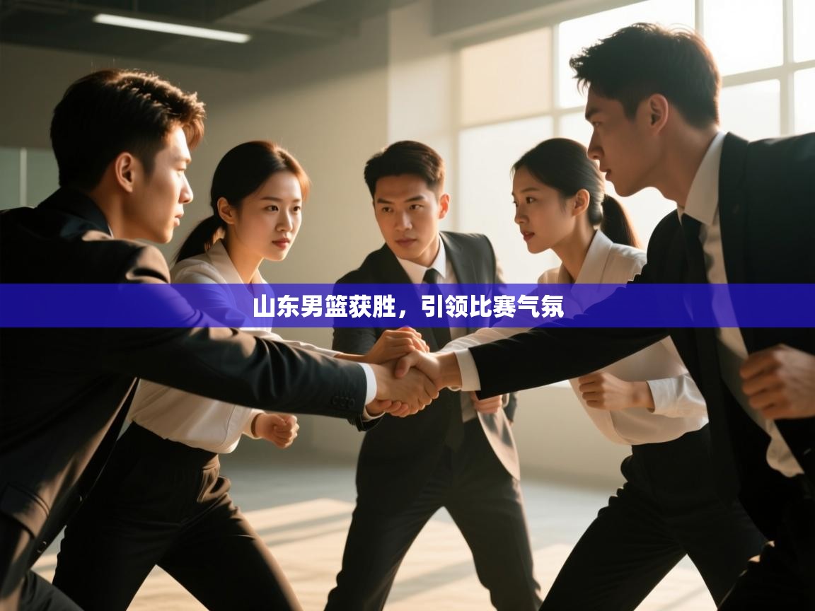 山东男篮获胜，引领比赛气氛  第1张